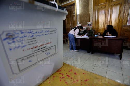 الانتخابات البرلمانية مصر الجديدة - تصوير ابراهيم عزت
