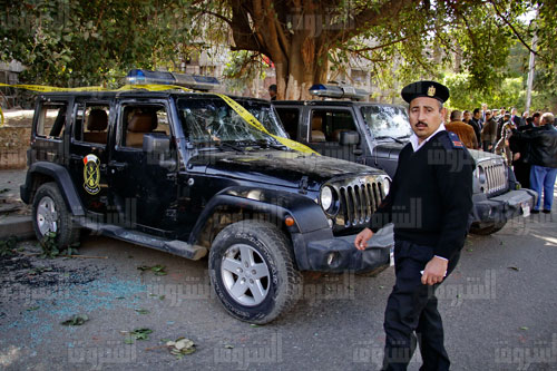 أثناء واقعة تفجير الهرم- أرشيفية