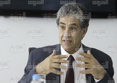 الدكتور خالد فهمي وزير البيئة - تصوير: أحمد عبداللطيف