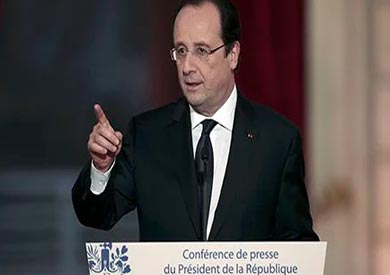 الرئيس الفرنسي «فرانسوا أولاند»