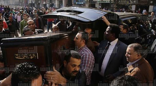 جنازة هيكل - تصوير هبة الخولى