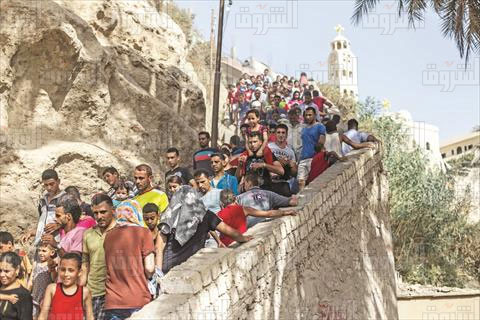 جبل العذراء جبل الطير المنيا مولد تصوير روجيه أنيس