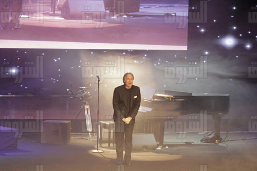 حفل عازف البيانو «ريتشارد كلايدرمان» تصوير-زياد أحمد