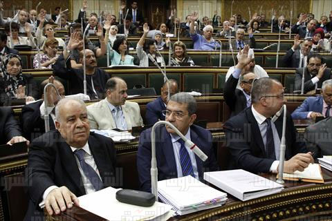 الجلسة العامة لمجلس النواب 26 يونيو 2016 - تصوير: لبنى طارق