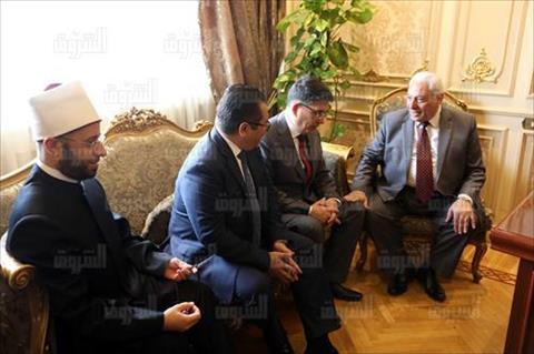 رئيس اللجنة الدينية أسامة العبد يستقبل سفير كازاخستان والوفد المرافق له تصوير-جيهان نصر
