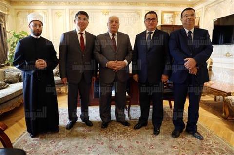 رئيس اللجنة الدينية أسامة العبد يستقبل سفير كازاخستان والوفد المرافق له تصوير-جيهان نصر