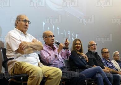 حفل تأبين محمد خان - تصوير روجيه أنيس