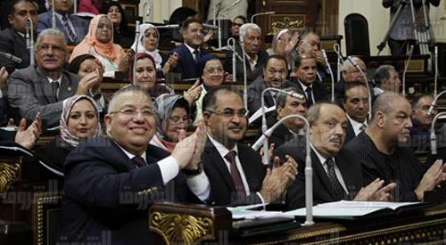 أولى جلسات دور الانعقاد الثاني لمجلس النواب 2016 - تصوير: لبنى طارق