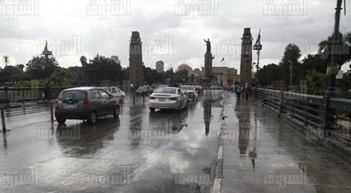 شوارع القاهرة أثناء الأمطار - تصوير: أحمد عبد الجواد
