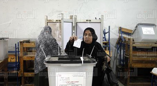 جولة الإعادة للمرحلة الثانية من انتخابات برلمان 2015<br/>- تصوير: أحمد عبد الجواد