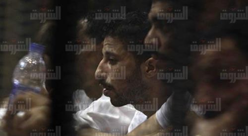 صورة أرشيفية لإحدى جلسات قضية «أحداث سجن بورسعيد»- تصوير أحمد عبدالفتاح