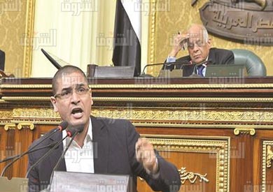 محمد ابو حامد مجلس النواب تصوير خالد مشعل