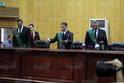 المستشار محمد شرين فهمي رئيس محكمة جنايات القاهرة