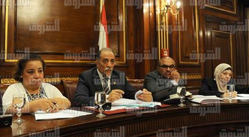 اجتماع لجنة التضامن بمجلس النواب بحضور ممثلين عن الأقزام - تصوير: لبنى طارق