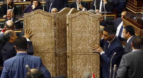 انتخابات رئيس ووكيلي مجلس النواب 2015 - تصوير: لبنى طارق