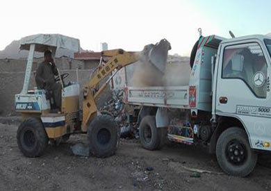 حملة نظافة بمنطقة الرويسات في شرم الشيخ تزامنا مع احتفالا بعيد الأضحي