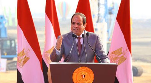 الرئيس السيسي خلال كلمته باحتفالية تدشين مشروع تنمية شرق بورسعيد