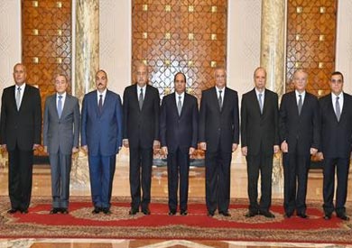 السيسى - حلف اليمين للمحافظين الجدد و وزير التموين