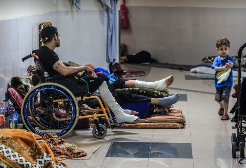 قصف على غزة- د ب أ