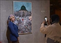بحضور على الحجار افتتاح معرض من وحي الحجار للفنانة منى شعير بدار الأوبرا المصرية - تصوير: دنيا يونس