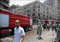 حريق بشارع جوهر بالموسكي تصوير اسلام صفوت