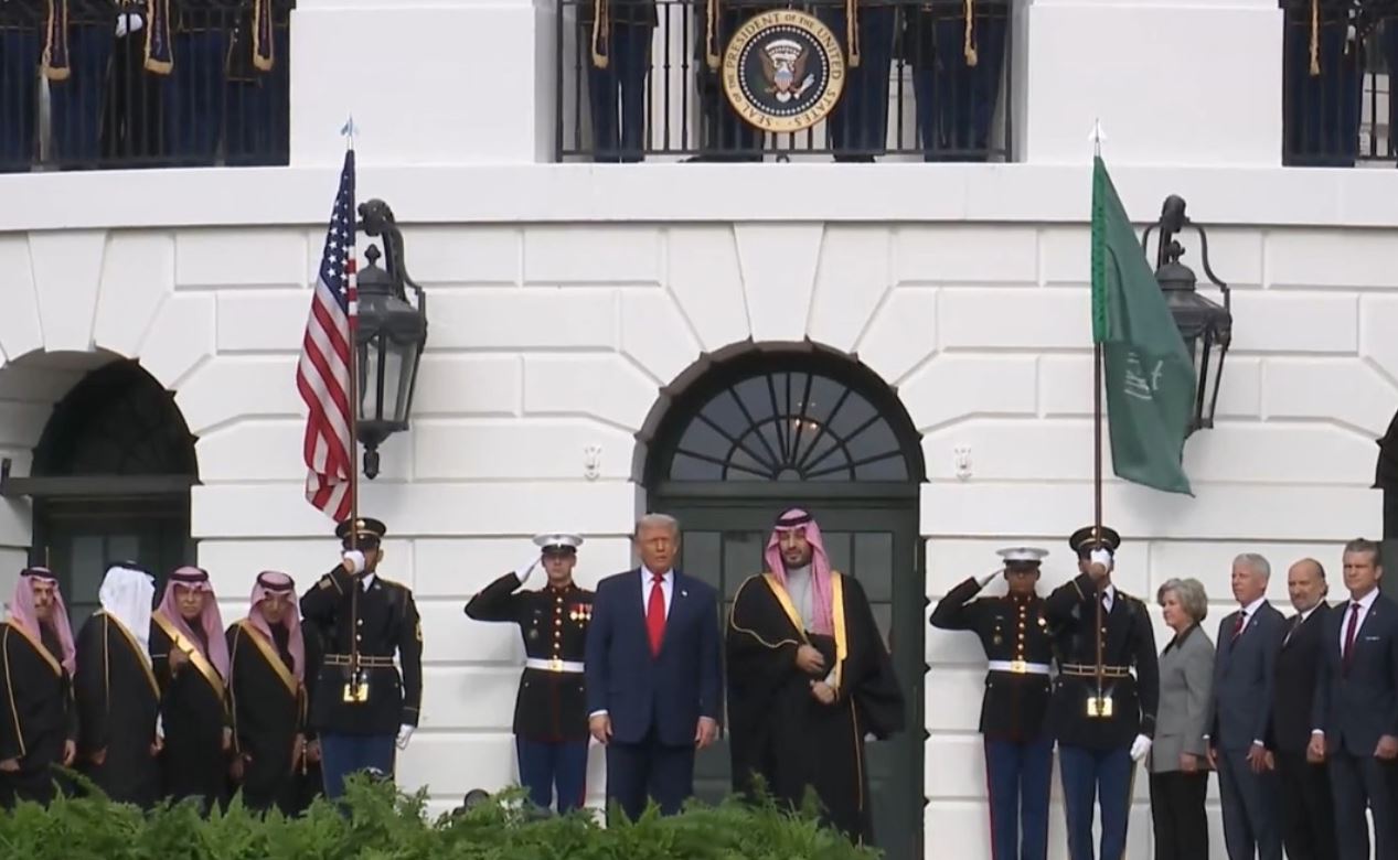 ترامب يستقبل محمد بن سلمان في البيت الأبيض - بوابة الشروق - نسخة الموبايل