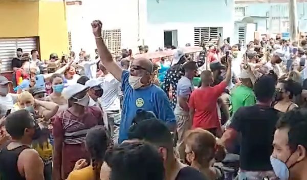 المظاهرات في كوبا