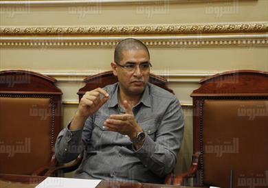 النائب محمد أبو حامد - تصوير: لبنى طارق