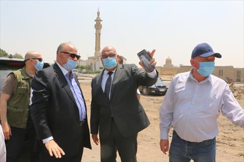 محافظ القاهرة يتفقد محور الفردوس