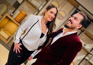 نزار الفارس والراقصة إليسار