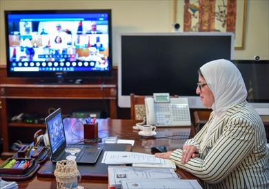 الدكتورة هالة زايد، وزيرة الصحة والسكان