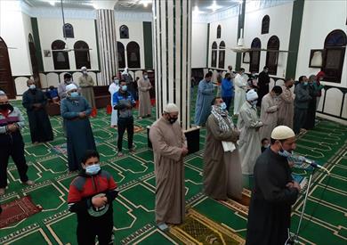 صلاة التراويح بمساجد كفر الشيخ