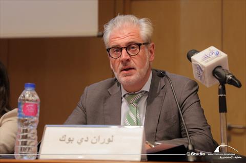 ل لوران دي بوك رئيس بعثة المنظمة الدولية للهجرة الشرعية