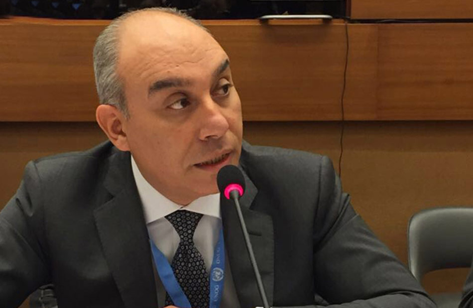 السفير علاء يوسف سفير مصر لدى فرنسا