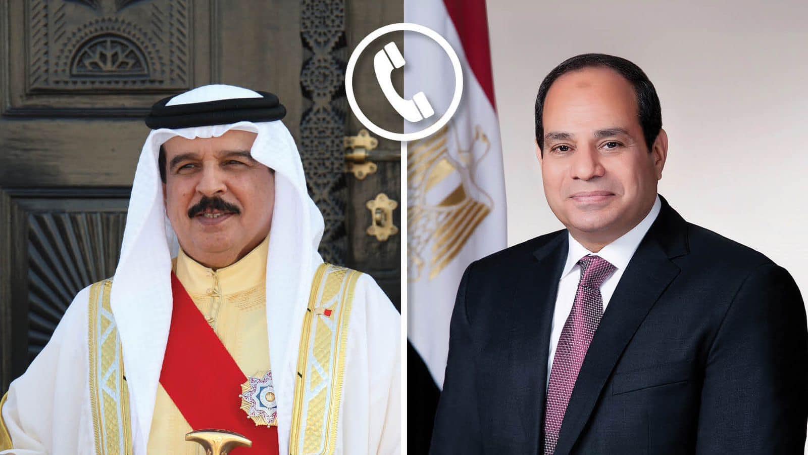السيسي والعاهل البحريني يتبادلان التهنئة بحلول شهر رمضان