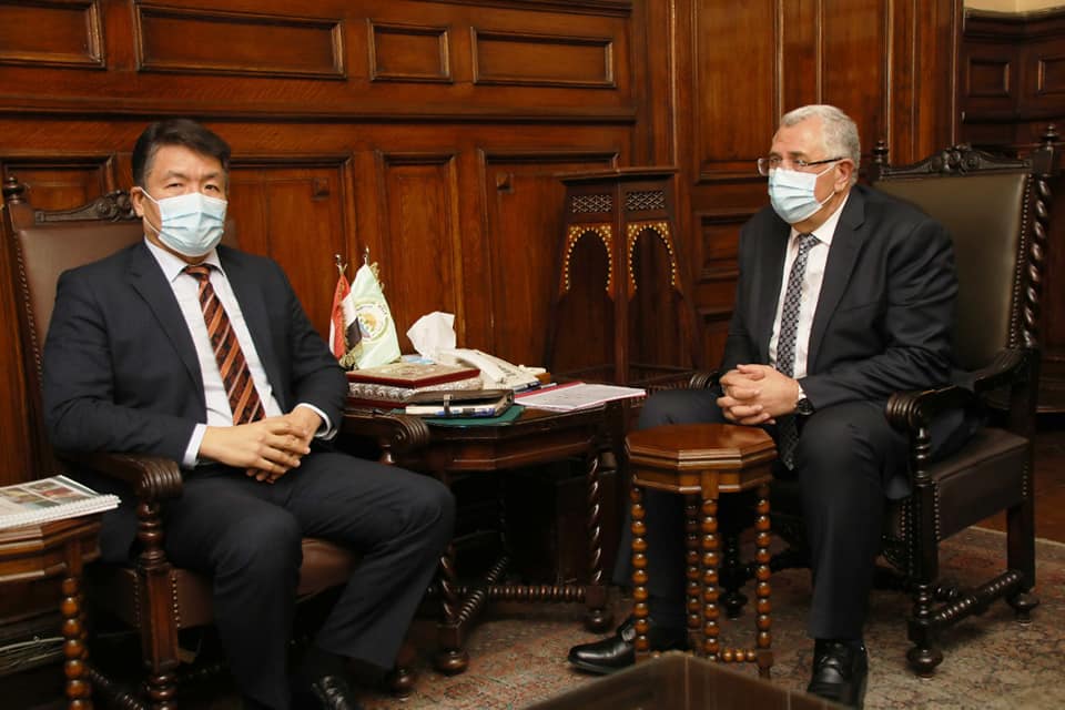 وزير الزراعة و يرلان بايداولت المدير العام للمنظمة الإسلامية للأمن الغذائي