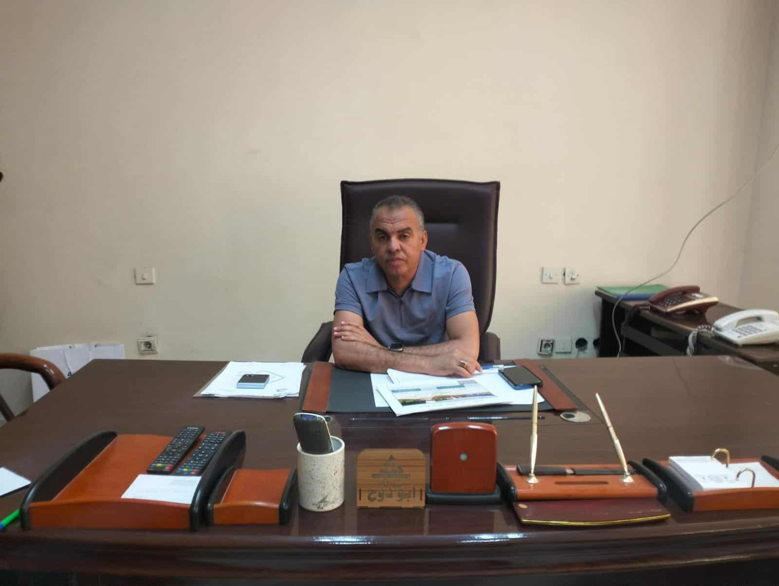 المهندس نادر زعفر، رئيس جهاز حدائق العاشر