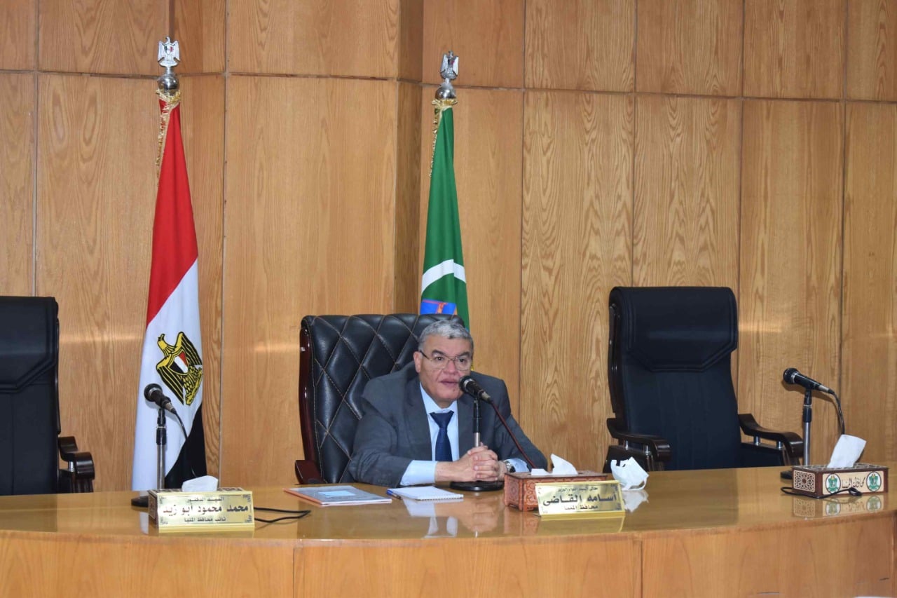 اللواء أسامة القاضي محافظ المنيا