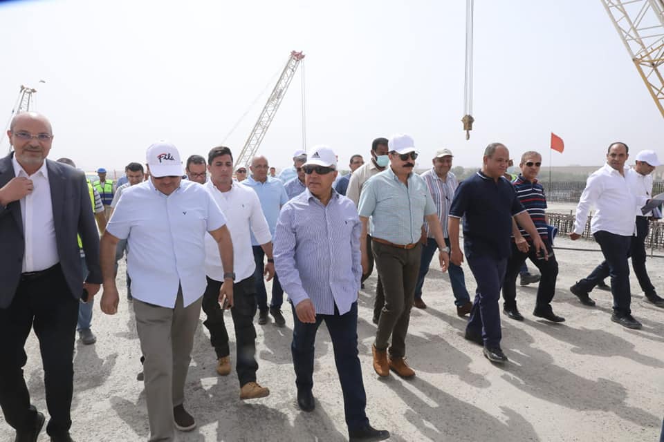 جانب من جولة وزير النقل