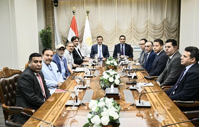 وزيرا الزراعة والرياضة يلتقيان مسئولي الهيئة العامة لسباق ال
