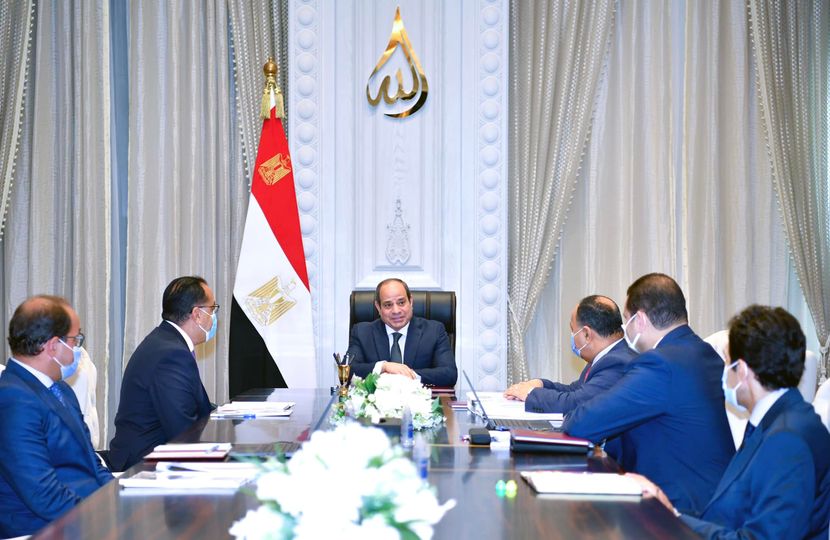 السيسي يوجه بسرعة استكمال جوانب المنظومة الجمركية الجديدة بجميع الموانئ والمنافذ المتبقية