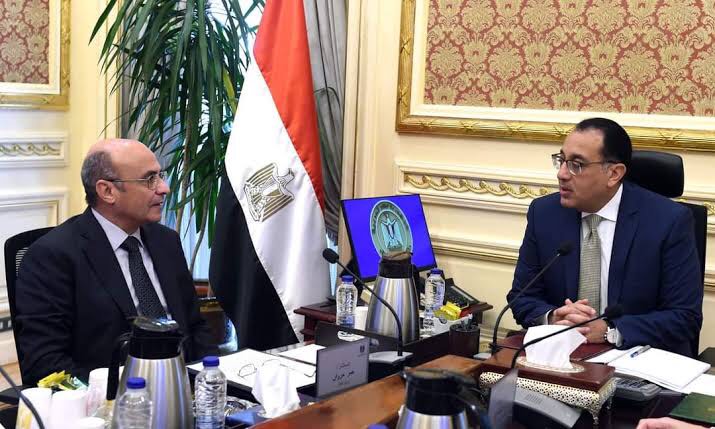 رئيس الوزراء مصطفى مدبولي ووزير العدل المستشار عمر مروان