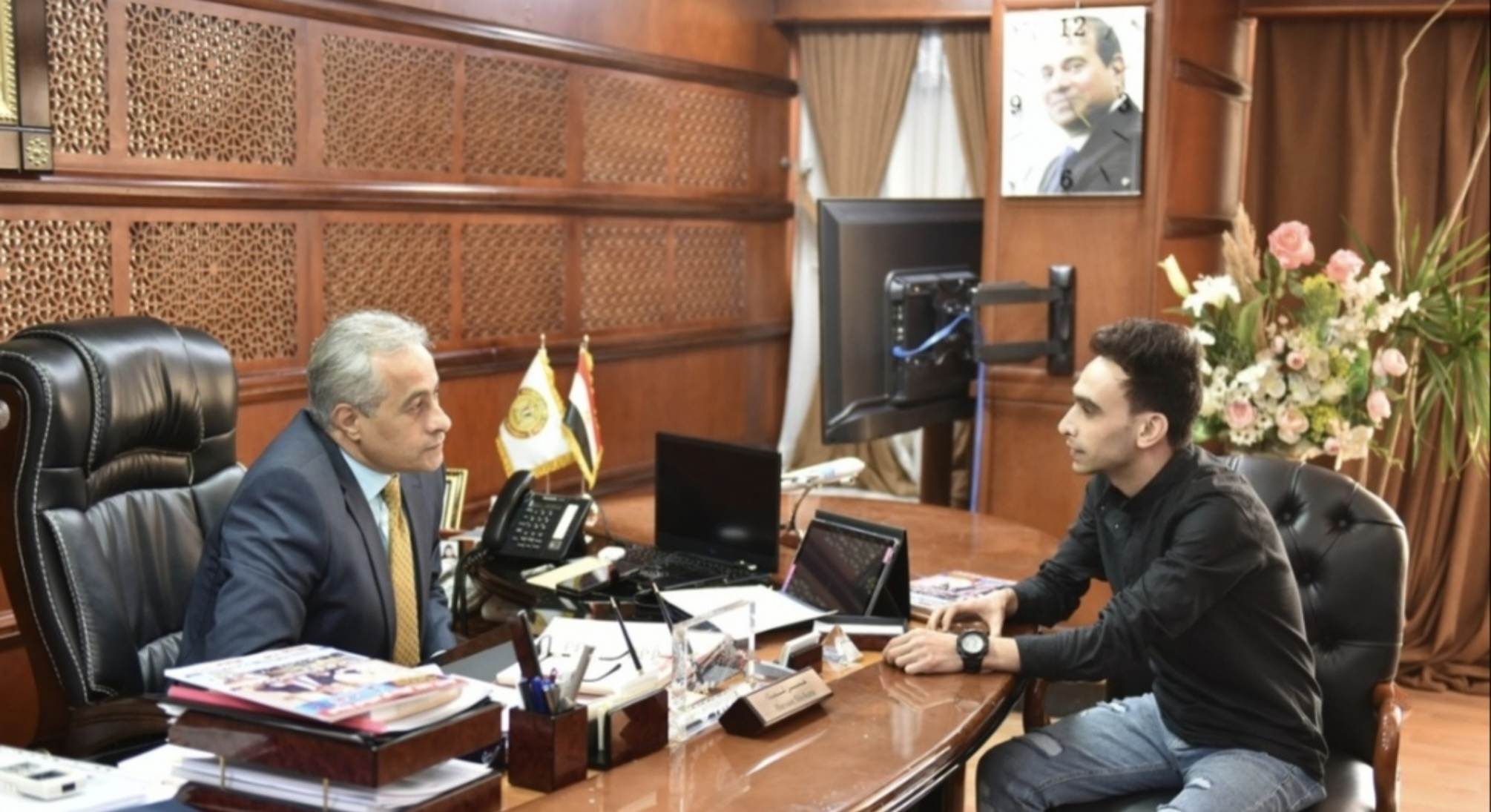 محرر الشروق يحاور وزير القوى العاملة