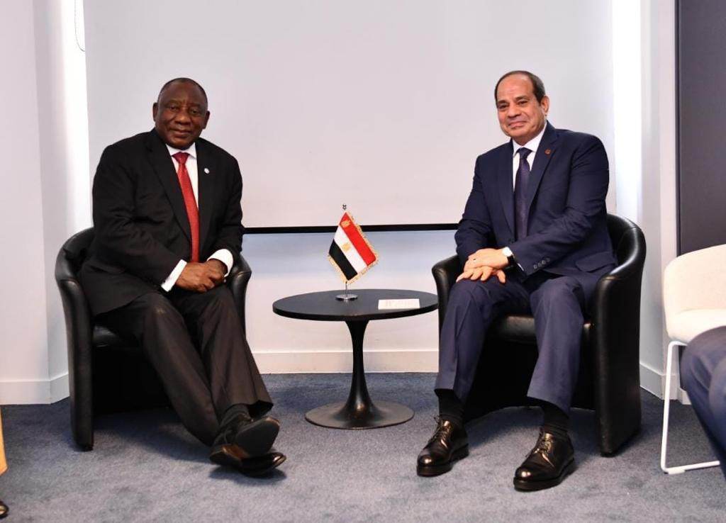 السيسي ورامافوزا