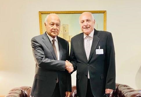 أبو الغيط وأحمد عطاف