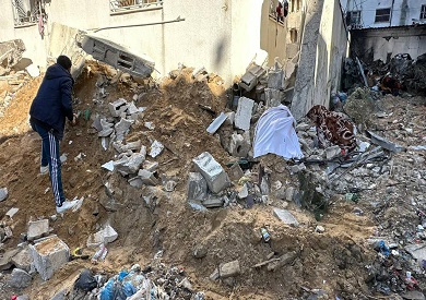 آثار الدمار بمستشفى كمال عدوان - وكالة شهاب