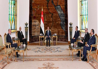 السيسي يستقبل رئيس وزراء الأردن لبحث الأوضاع في قطاع غزة