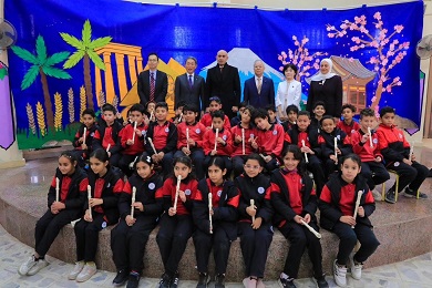 وزير التعليم يصطحب وفدا من البرلمان الياباني لزيارة المدرسة المصرية اليابانية بالعبور 