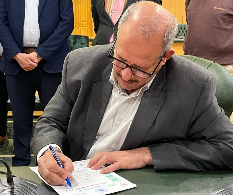 محمد خراجة عضو مجلس نقابة الصحفيين