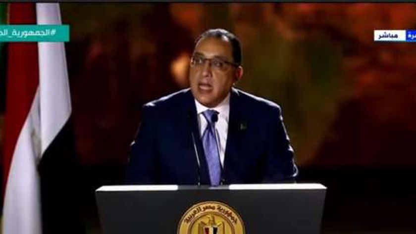 الدكتور مصطفى مدبولي رئيس مجلس الوزراء